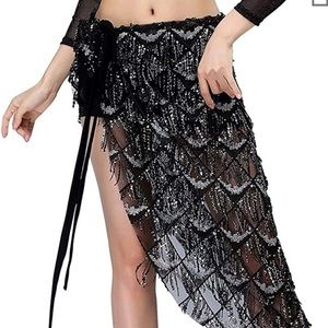 Beach pool coverup skirt